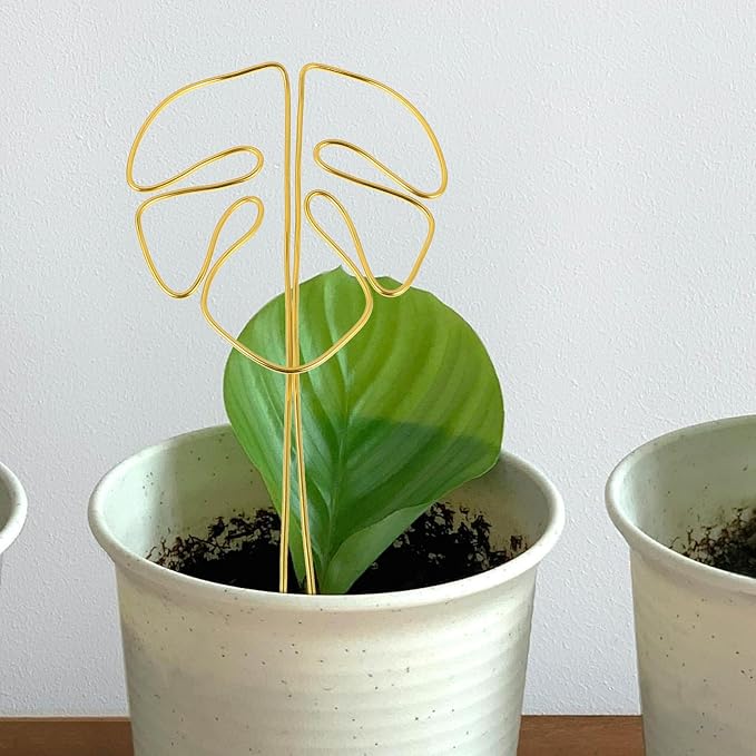 Monstera Plant Support Trellis Gold Alloy Climbing Plant Stake Climbing Holder