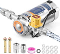 Hanchen Water Pressure Booster Pump SUS 304 Pump Head, 1/4 HP Automatic Home Booster Pump with Flow Switch