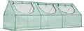BPS 9x3x3 FT 3-in-1 Mini Greenhouse Kit, Small Greenhouse with Triple-Layer Window for All-Season Vegetable and Plant Growing
