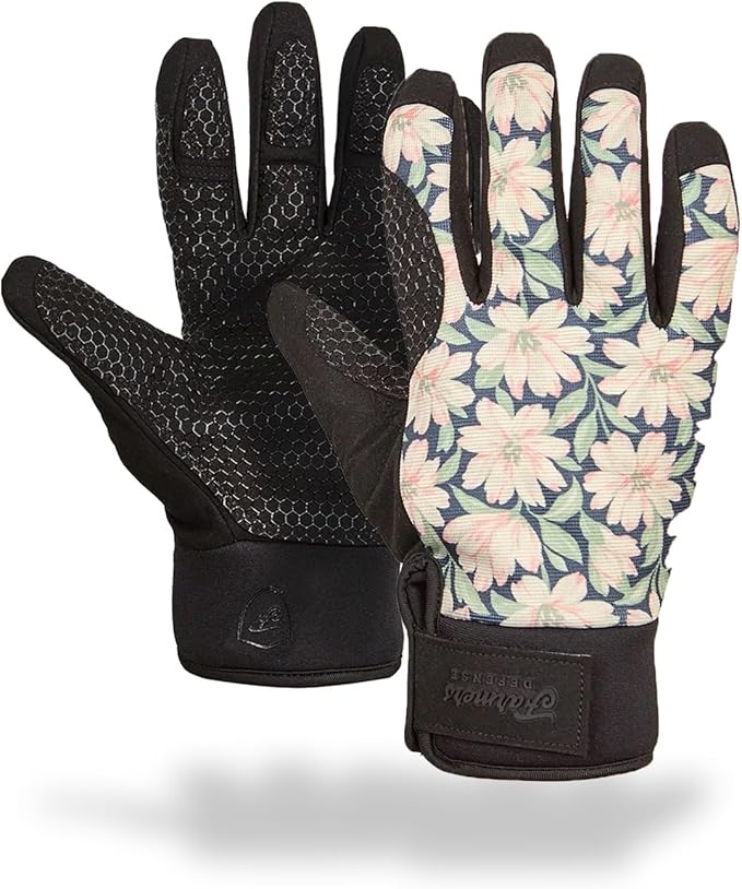 FARMER'S DEFENSE Waterproof Winter Work Gloves, Insulated, Touchscreen-Friendly, for Gardening, Snow Shoveling & Outdoor Work