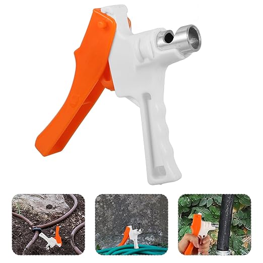 2pcs Plastic Hole Punch Tool for Drip Irrigation Tubing, Waterproof Watering System Installing Tool, Gardening Tube Hole Opener for Garden Supplies