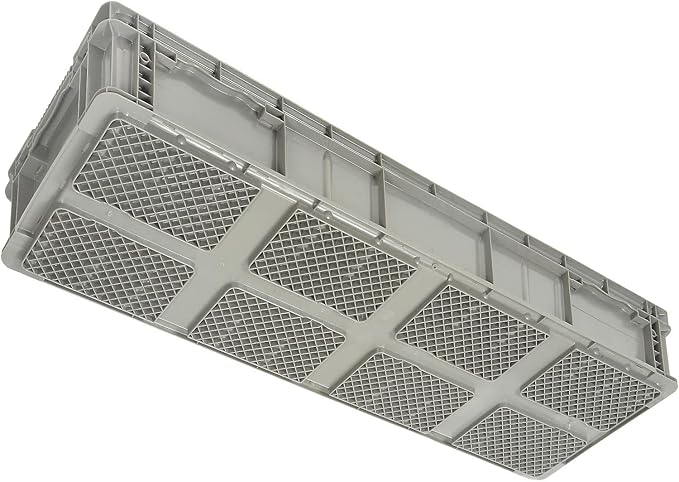 LewisBins NXO4815-7GRAY ORBIS StakPak Long Box - 48x15x7-1/2" - Gray