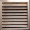 HVAC Premium 18"W x 18"H Aluminum Exterior Gable Louver Vent for Walls & Crawlspace - Weather-Resistant Air Grille with Screen Mesh - [Outer Dimensions 19.75"W x 19.75"H]