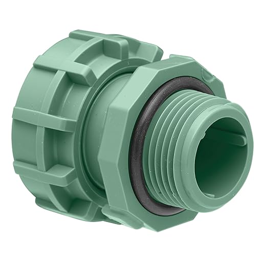 Orbit 57178 1" Male Adapter with O-ring for Orbit Valve Manifold System with Swivel Connection