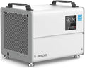 Aeroid 70 Pints Crawl Space Dehumidifier with Built-in Pump and Drain Hose, Portable Commercial Dehumidifier for Basement and Whole Home, Smart Automatic Defrost, Memory Start, Energy Star Certified