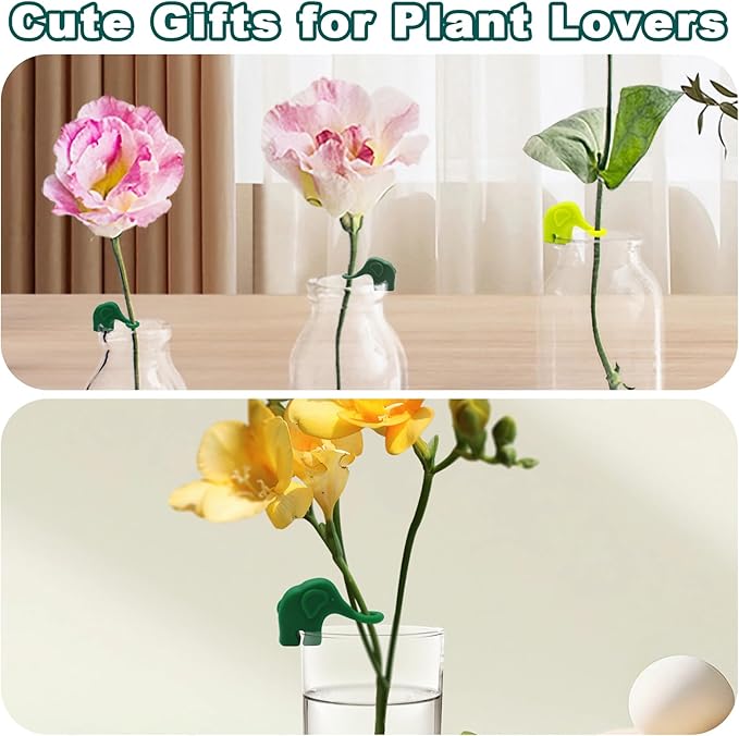 6PCS Plant Propagation Buddy, Cute Plant Cutting Holder Plant Support Bud, Indoor Garden Pole Sticks Support Stakes, Plant Cutting Holder Plant Supports for Buds, Stems, Shoots and Cuttings