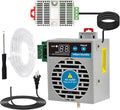 Auto Small Dehumidifier for Grow Tent/Electric Box/Storage Cabinet/Closet/Safes, Smart Dehumidification Kit Eliminates Moisture for Confined Space With Humidity Control, AC/DC 85-265V, Auto Shut Off