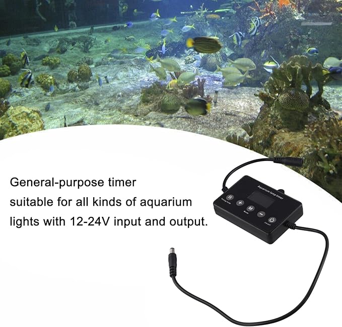 Aquarium Light Timer Dimmer Lighting Timer Controller Adjustment Fish Tank Aquarium Controller