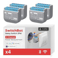 SwitchBot Smart Relay Switch 2PM, Power Metering, Dual Light Control, Built-in Bluetooth Repeater, Wi-Fi&Bluetooth Switch Compatible w/Alexa/Apple Home/Google Home/Matter Hub Required, 2.4GHz