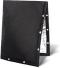 Outdoor Backflow Preventer Cover- 16''W x 20''H, Winter Freeze & Weatherproof Protection for Irrigation Pipes & Sprinkler Valves- Black