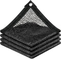 vensovo 30% Sunblock Shade Cloth Net Black Resistant - 10x25 Ft Garden Shade Mesh for Plant Cover, Greenhouse, Chicken Coop, Kennels, Tomatoes Plants