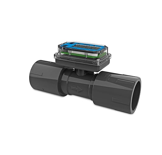 TM Series Turbine Flow Meter for Water Applications, 1-1/2 inch Female NPT Fittings (TM15NQ9GMB)