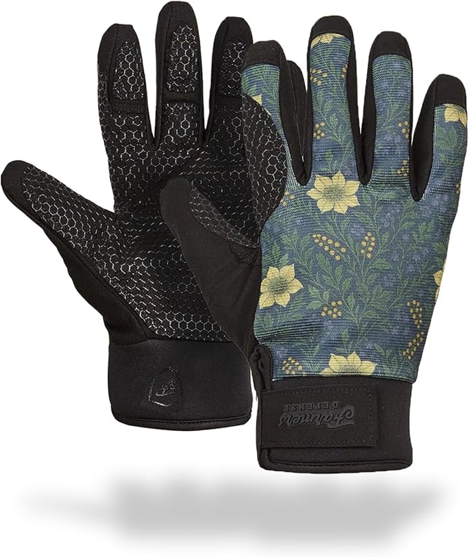 FARMER'S DEFENSE Waterproof Winter Work Gloves, Insulated, Touchscreen-Friendly, for Gardening, Snow Shoveling & Outdoor Work