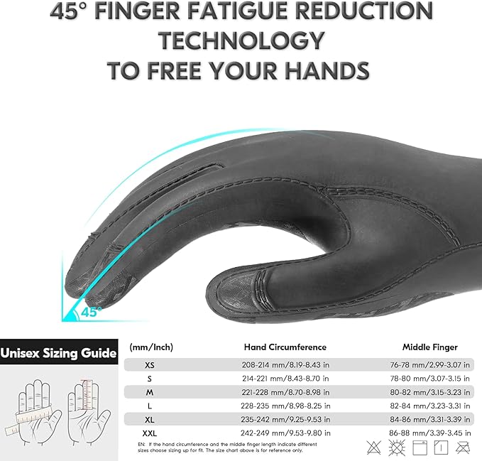 Vgo... NGG X1 Chemical Resistant Work Gloves,Starﬁsh-Gen Seamless Gription Work Gloves,Reusable,Waterproof (TP1147)
