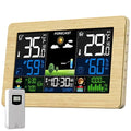 Weather Station Wireless Indoor Outdoor, Digital Thermometer with Remote Sensor, Large Display Home Weather Stations with Weather Forecast, Atomic Clock, Barometric Pressure, Moon Phase