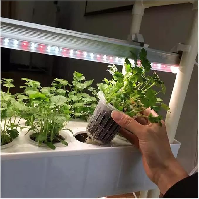 Hydroponic Equipment Hydroponics Growing System Indoor Smart Herb Vertical Garden Kit Automatic LED Grow Lights Planter for Home Kitchen Indoor Garden