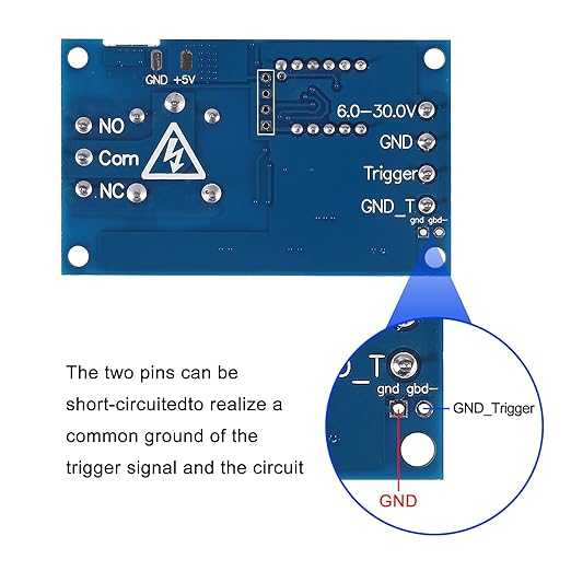 4pcs DC 6-30V Timer Relay Programmable Delay Relay Module Cycle Timer with LCD Display / 5V Micro USB, Smart Home Controller