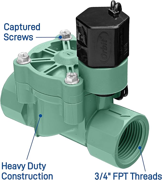 Orbit 57280 3/4" FPT L-Series Automatic Sprinkler Valve (Pack of 6)