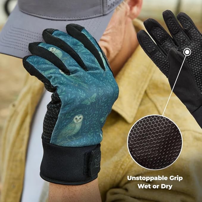 FARMER'S DEFENSE Waterproof Winter Work Gloves, Insulated, Touchscreen-Friendly, for Gardening, Snow Shoveling & Outdoor Work