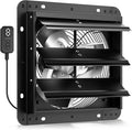 VIVOHOME 10" Shutter Exhaust Fan with EC Motor – 900 CFM, Variable Speed, Timer, Wall-Mounted for Attic, Garage, Greenhouse, Chicken Coop, Barn Ventilation