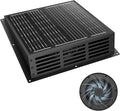 25W Solar Powered Fan, 2500RPM High CFM Roof Solar Exhaust Fan, IP67 Waterproof Solar Fan, Solar Powered Attic Fan, Solar Exhaust Fan for Home Attic, Shed, Greenhouse, Chicken Coop, Dog House