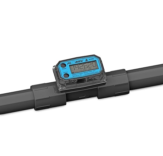 TM Series Turbine Flow Meter for Water Applications, 1 inch Female NPT Fittings (TM10NQ9GMA)