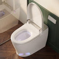Smart Toilet with Bidet Built in - Electric Bidet Toilet with UV-C Light, Foot Sensor Operation, Auto Flush, Heated Seat, Instant Warm Water, Air Dryer, 1.06 GPF One-Piece Toilet