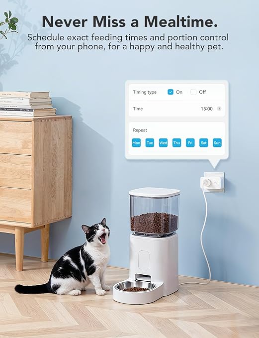 Govee Smart Plug with Energy Monitoring, WiFi Bluetooth Plug Work with Alexa and Google Assistant, 15A Smart Outlets with Timer & Group Controller, No Hub Required, ETL&FCC Certified for Home, 4 Pack