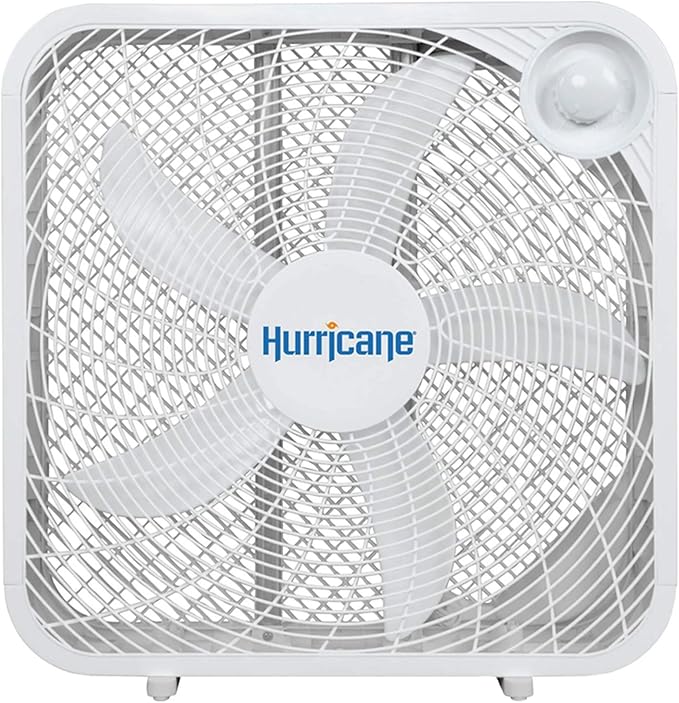 Hurricane 10 Pack Floor Box Fan Classic Series with 3 Speed Settings, 20 Inch