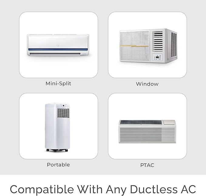 Breez Lite | Smart AC Controller for Mini-Split, Window & Portable Air Conditioners & Heat Pumps | Free App, No Subscriptions | Alexa, Google, Siri Shortcuts, SmartThings, IFTTT (Black)