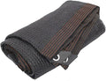 Black 50% Shade Cloth Heavy Duty - UV Resistant Sunblock Mesh Netting with Grommets for Garden Greenhouse Patio Chicken, Breathable Plant Cover(6.0x8.0m)