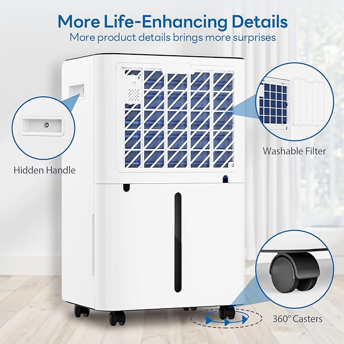 4500Sq.Ft Large Dehumidifier