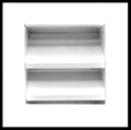 HVAC Premium 6"W x 6"H Aluminum Exterior Gable Louver Vent for Walls & Crawlspace - Weather-Resistant Air Grille with Screen Mesh - White [Outer Dimensions 7.75"W x 7.75"H]