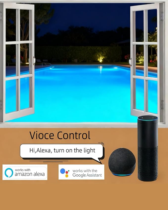WiFi Pool Pump Timer Outlet, 20A 125V 1HP,Twist-Lock NEMA L5-20R Plug-in Timer, Outdoor& Indoor use,with Weatherproof Cover, for Pool Pump, Water Heater, Pool Filter, Landscape Lights