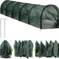 10ft Portable Greenhouse Protection from Sun Heat,Garden Tunnel Shade Net Cover with Quick-Release Technology,Row Covers for Vegetables Plant Cover from Sun(Shade net,2 Packs)