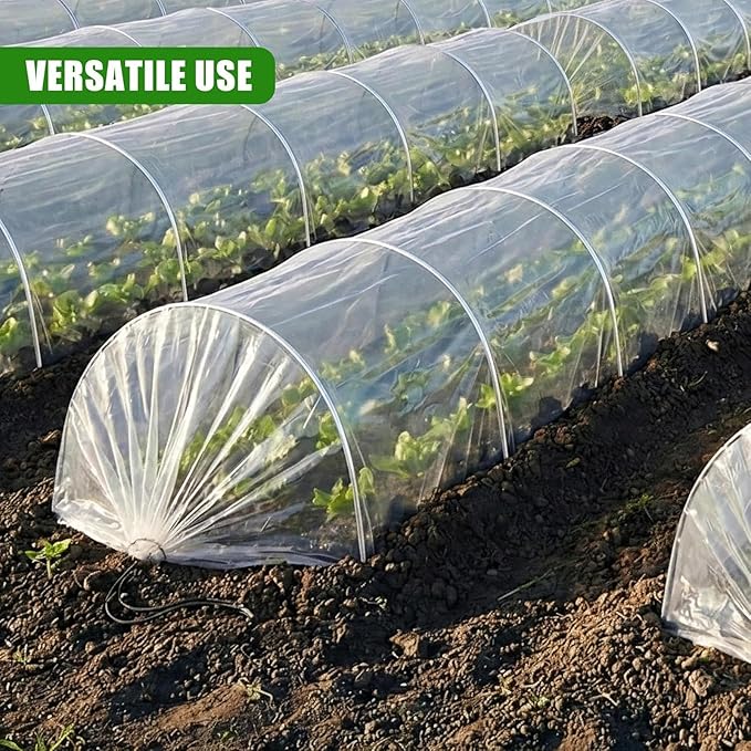 10ft Portable Greenhouse Protection from Sun Heat,Garden Tunnel Shade Net Cover with Quick-Release Technology,Row Covers for Vegetables Plant Cover from Sun(Shade net,1 Pack)