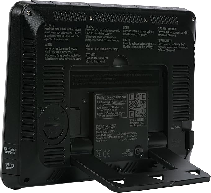 La Crosse Technology 328-1415 Wireless Professional Color Weather Station with Cyclone Sensor