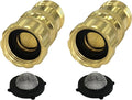 Vibrant Yard Co. Heavy Duty Brass Pressure Regulator 25 PSI for Drip Irrigation System and Soaker Hose with 3/4" Thread Connection