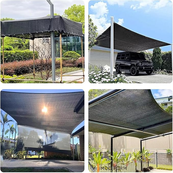 40% Shade Cloth for Garden 14X20Ft, Plant Shade Cloth for Greenhouse, Sunblock Mesh Tarp for Garden Plants, Vegetables, Flowers, Cucumbers,Lettuce, Tomatoes, UV Resistant.