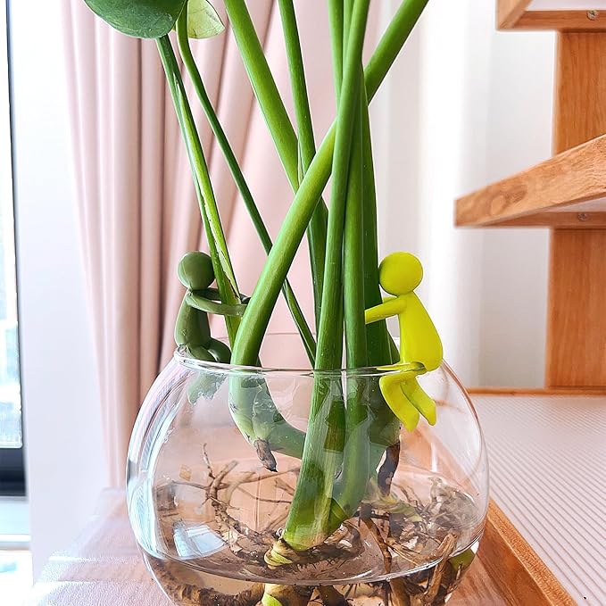 6PCS Plant Propagation Buddy – Cute Plant Supports for Buds, Stems & Cuttings – Indoor Gardening Propagation Station Accessories – Fun & Practical Gift for Plant Lovers, Easter & Holidays