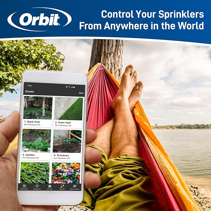 Orbit 57915 B-hyve 4-Zone Indoor Smart Sprinkler Controller,(Pack of 3)