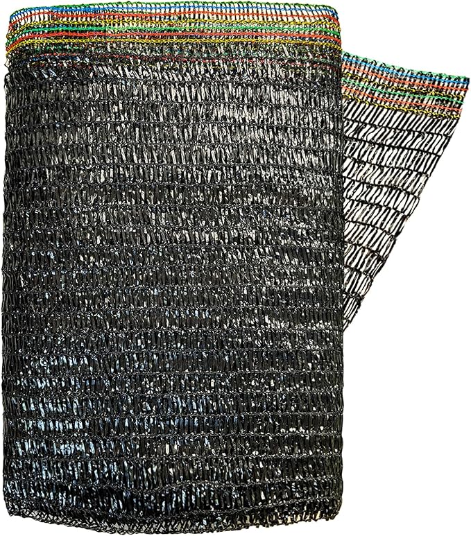 55% Shade Cloth for Garden, Sunblock Mesh UV Resistant Net for Vegetables Flowers Greenhouse Raised Bed, Plant Shade Cover from Sun, Black (8X8 FT)