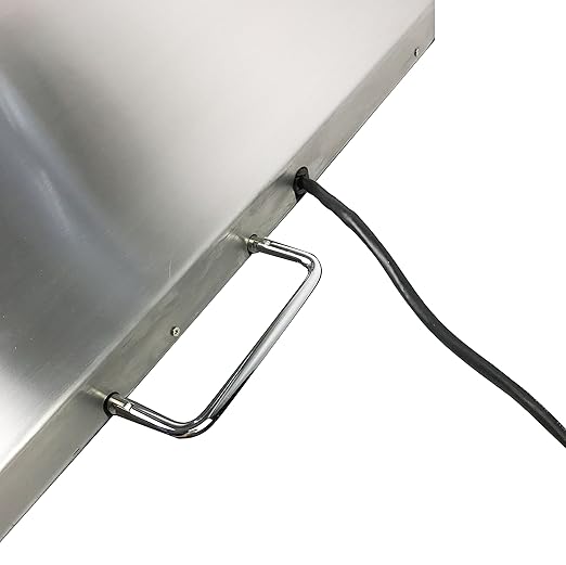 Angel USA Extra Large Platform 22 inches x 18 inches Stainless Steel 400lb Heavy Duty Digital Postal Shipping Scale, Powered by Batteries or AC Adapter, Great for Floor Bench Office Weight Weighing