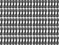 Shade Cloth Clips 100pcs | ABS Plastic Garden Netting Clips for Bird Net/Sunshade Net/Plant Cover | Easy to Use, No Tools Needed