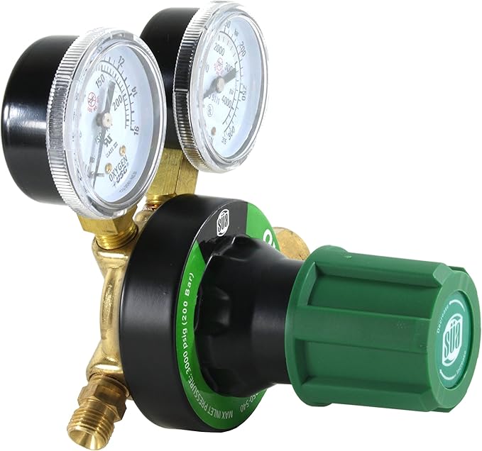 SÜA Oxygen and Propane/Propylene Regulators Combo - V350 Series