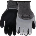 BOSS Men's Tactile Barrier Dual Layer Latex Coated Work Gloves, Water Resistant, Superior Grip, Tear Resistant