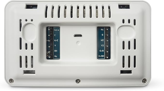 Bosch Large 5-Inch Full-Color Touch Screen Sleek Easy Setup Connected Control Smart Phone Wi-Fi Thermostat for 24V HVAC Systems with Bosch Connected Control App