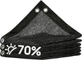 Royal Shade 70% Black Shade Cloth Custom Size 19FT x 51FT Mesh Tarp with Grommets for Garden Patio, Plant Shading, Greenhouse, Pergola, Chicken Coop, Dog Kennel, Lawn. (We Make Custom Size)