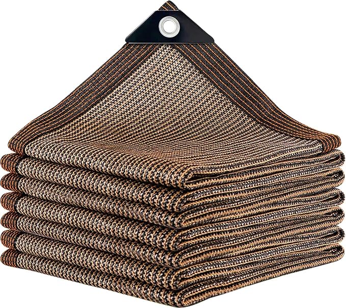 80% Shade Cloth -4x20FT Sunblock Net with Grommet,Lightweight and Durable UV Protection,Shade Cloth for Garden Patio Pergola Balcony Plants Greenhouse Dog Kennel Chicken Coop Outdoor
