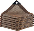 80% Shade Cloth, Durable Mesh Tarp with Grommets, Garden Sunblock Shade Cloth Shading Antifreezing for Plants Cover, Greenhouse, Barns Kennel, Patio, Tomatoes